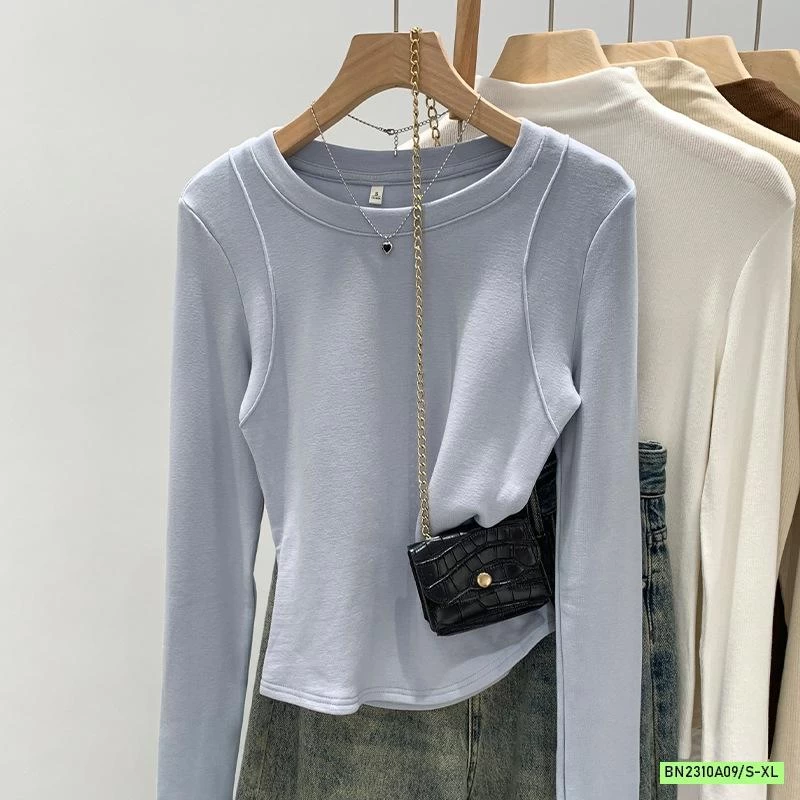 ÁO NỈ VIỀN GÂN VAI GIỮ NHIỆT