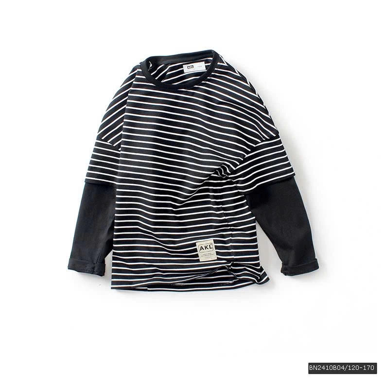 ÁO THUN MỎNG PHỐI MÀU TAY AKL