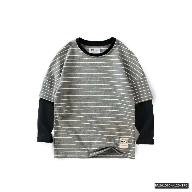 ÁO THUN MỎNG PHỐI MÀU TAY AKL