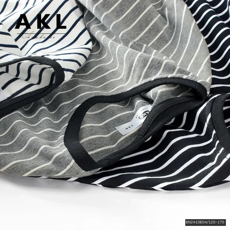 ÁO THUN MỎNG PHỐI MÀU TAY AKL