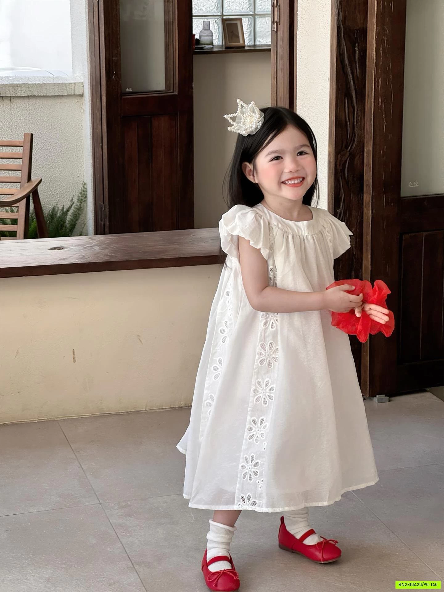 ĐẦM VOAN TIỂU THƯ TAY BỒNG