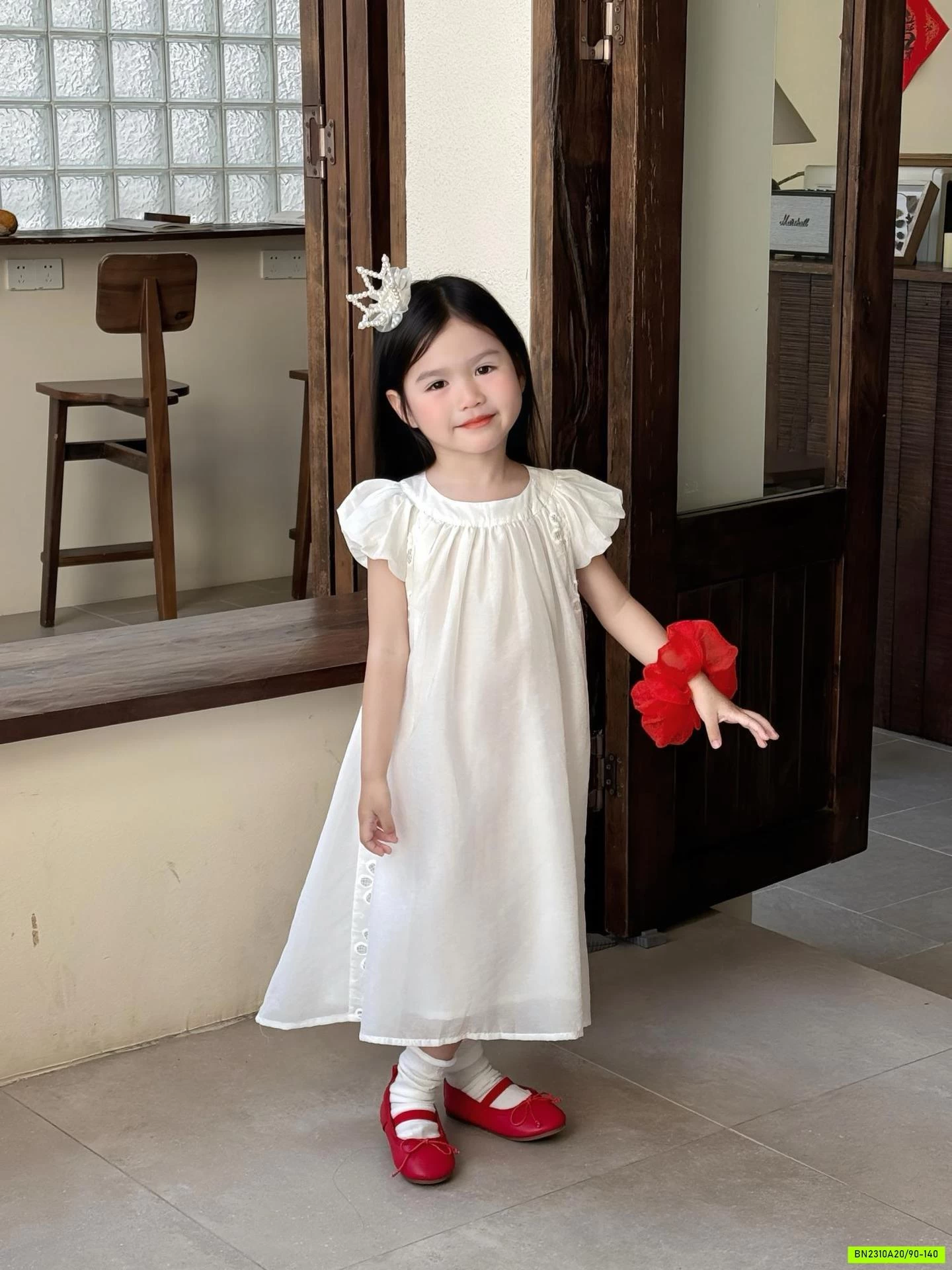 ĐẦM VOAN TIỂU THƯ TAY BỒNG