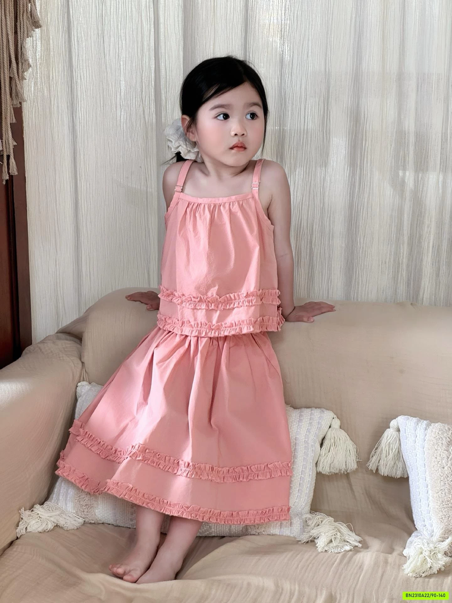 SÉT 2 DÂY BÉ GÁI XINH YÊU