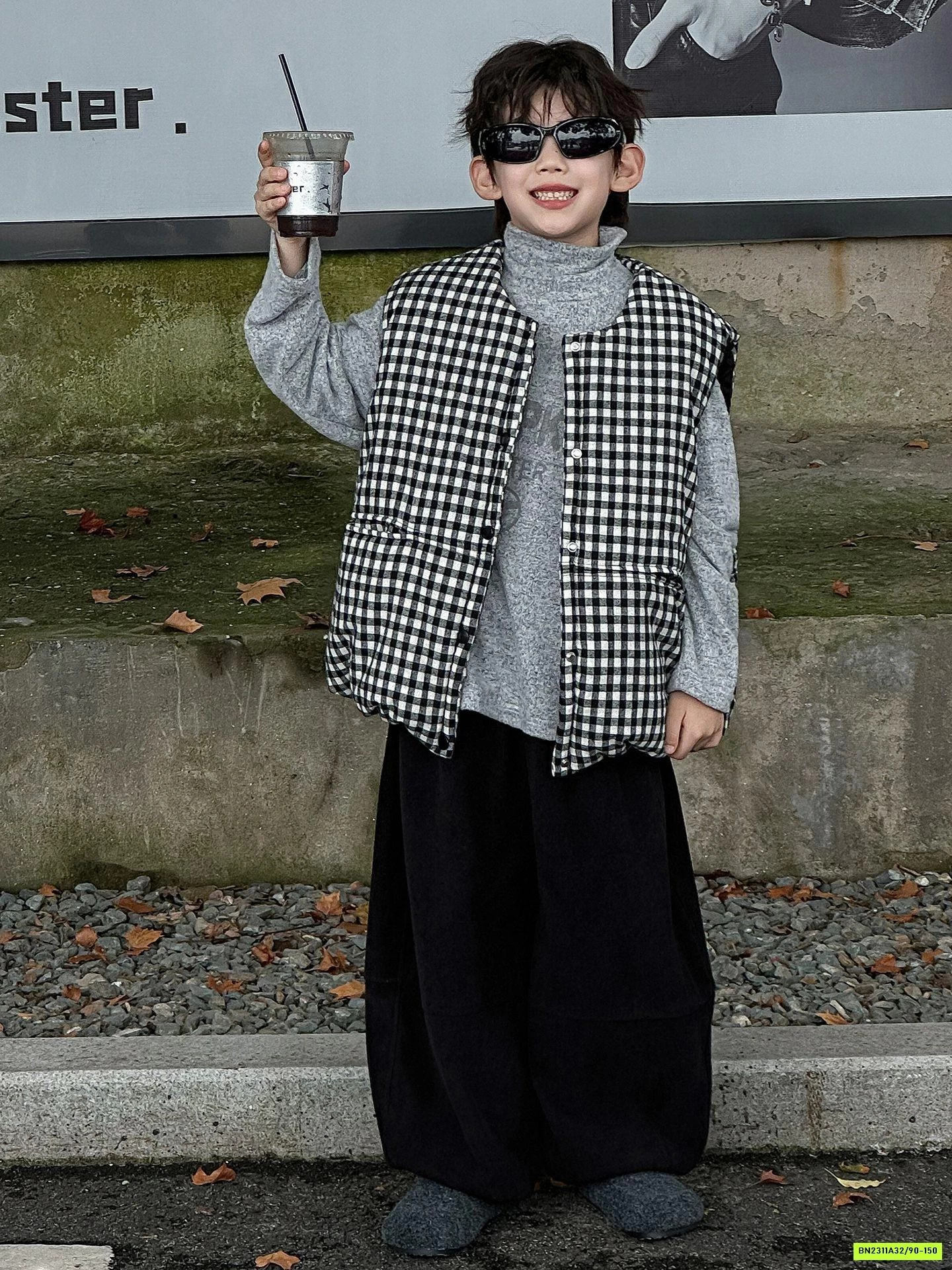 KHOÁC GILE PHAO CARO TRẦN BÔNG