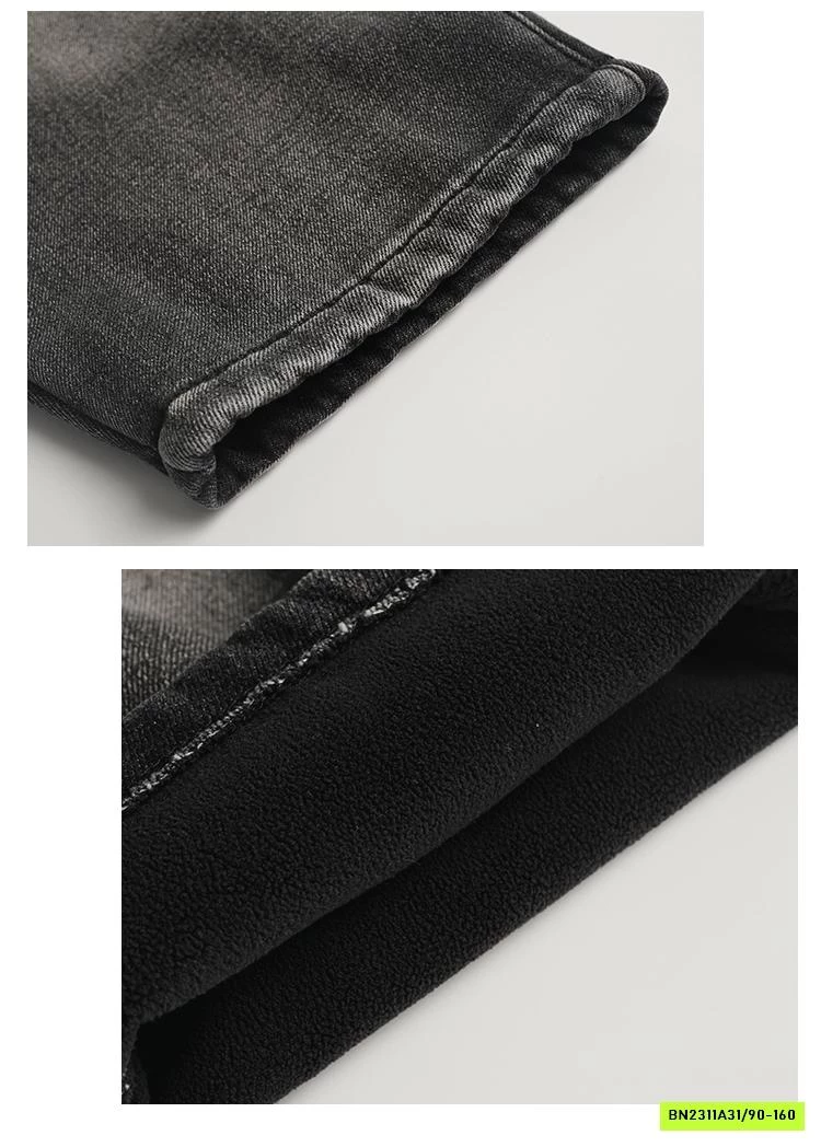 JEANS SUÔNG BẠC MÀU LÓT LÔNG CỪU