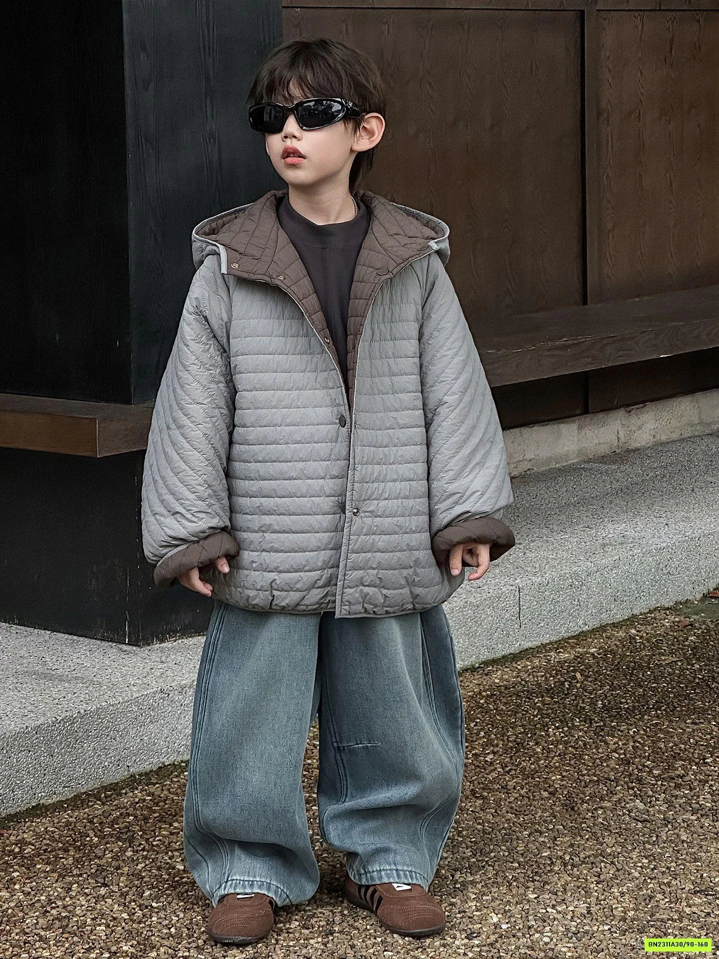 KHOÁC PHAO TRẦN TRÁM SIÊU NHẸ 2 MẶT CAO CẤP