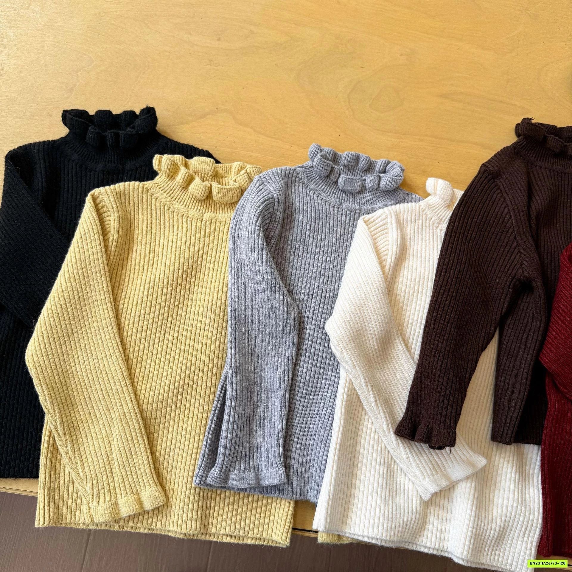 ÁO LEN CỔ BÈO SZ NHÍ