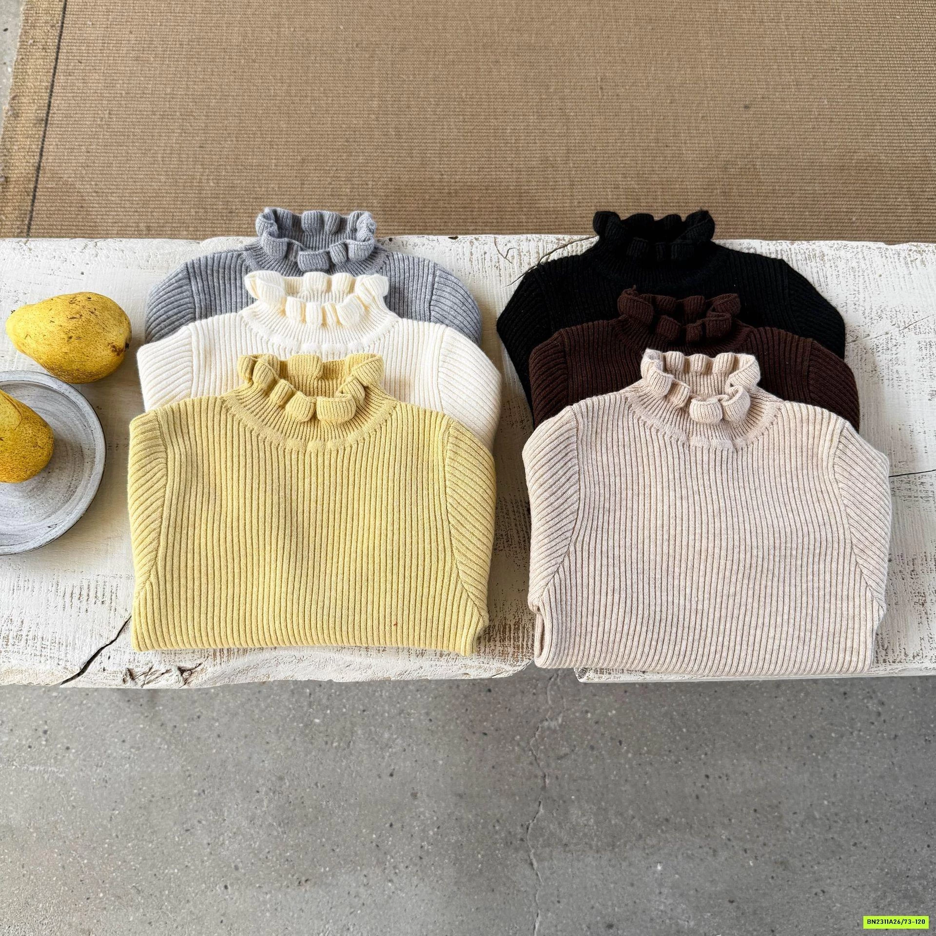 ÁO LEN CỔ BÈO SZ NHÍ