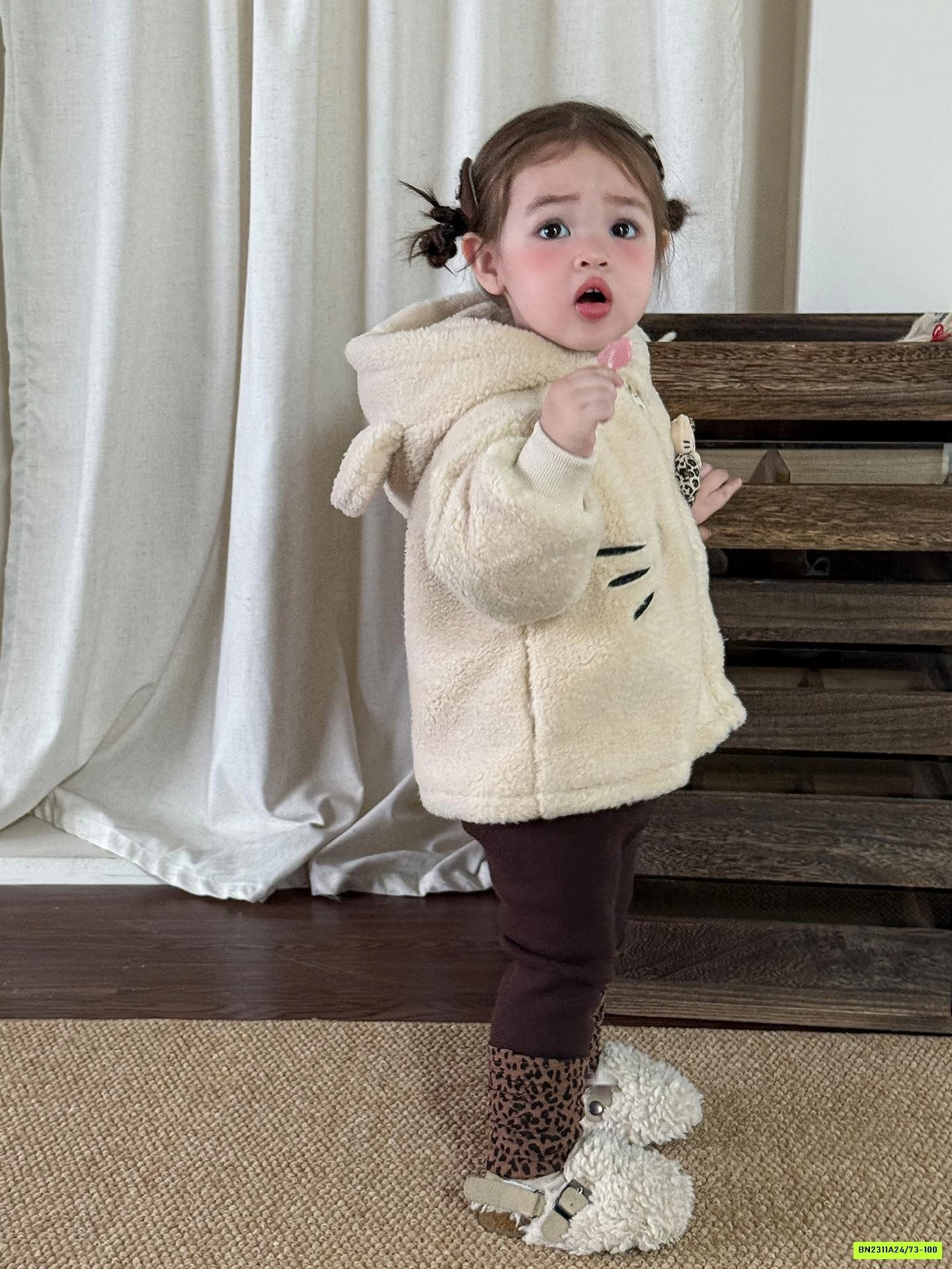 KHOÁC LÔNG CỪU MIX LEGGING LÓT LÔNG