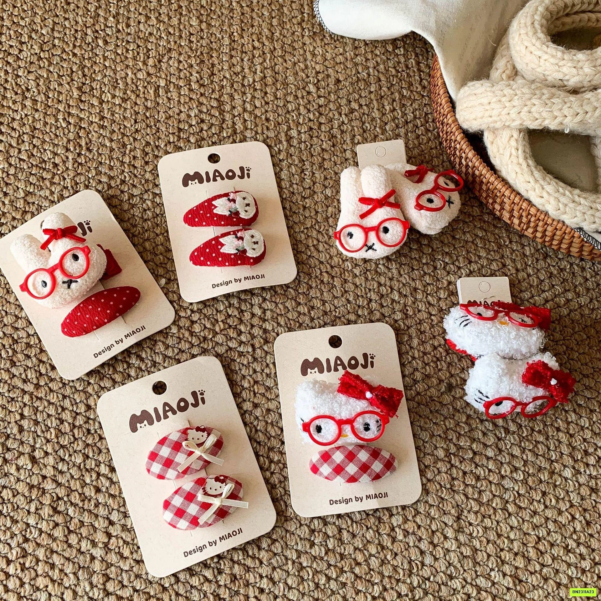 BÍA 2 KẸP TÓC BÔNG GIÁNG SINH