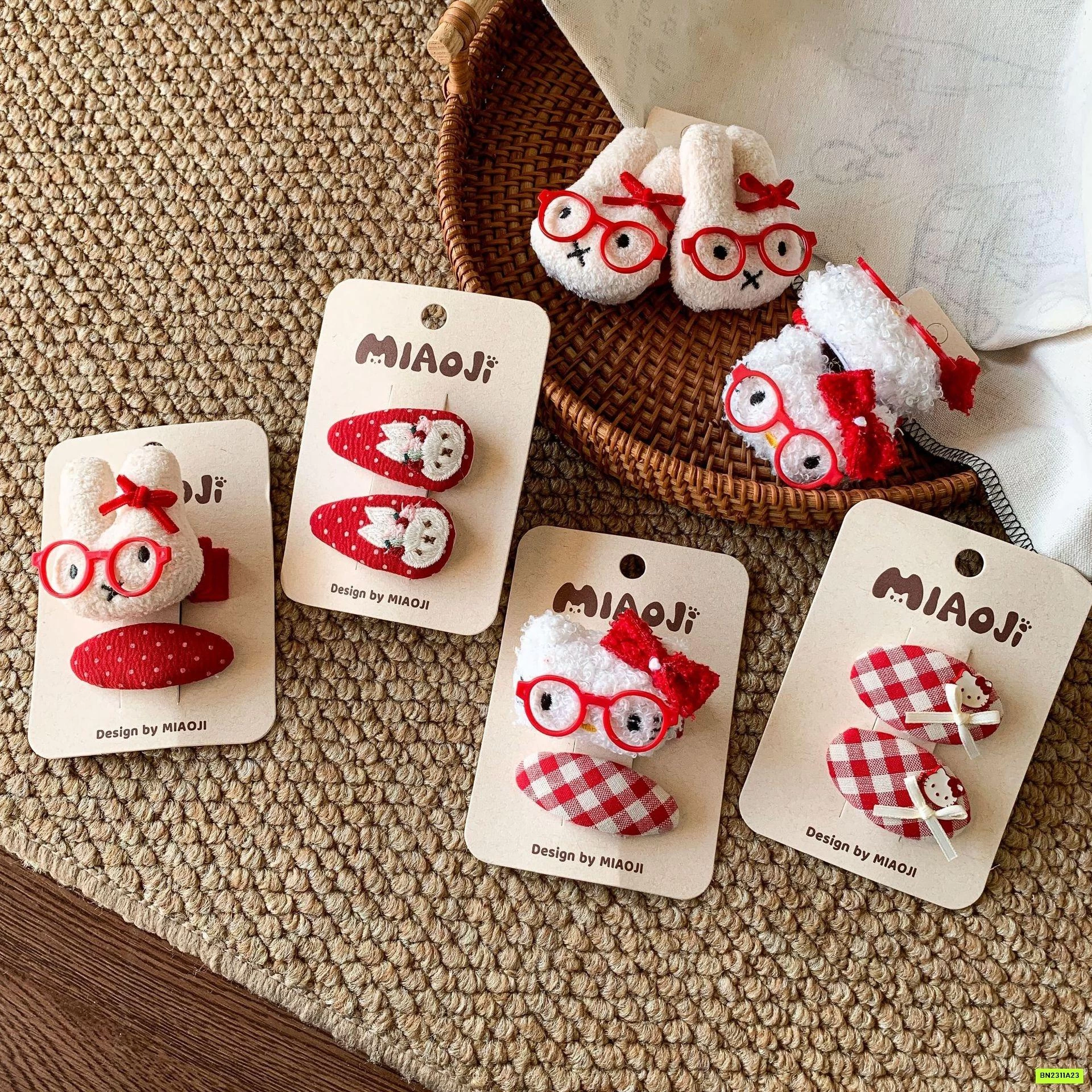 BÍA 2 KẸP TÓC BÔNG GIÁNG SINH