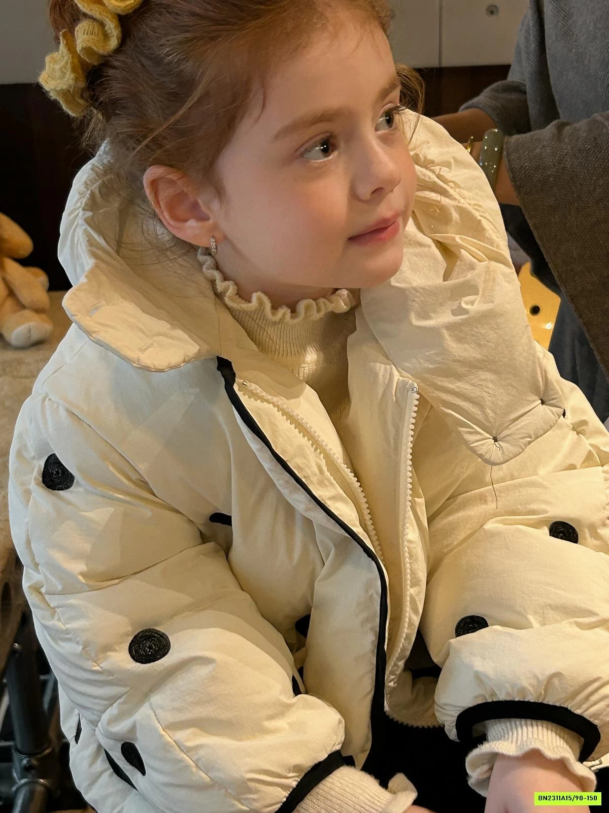 KHOÁC PHAO CHẤM BI MŨ NHỌN CAO CẤP