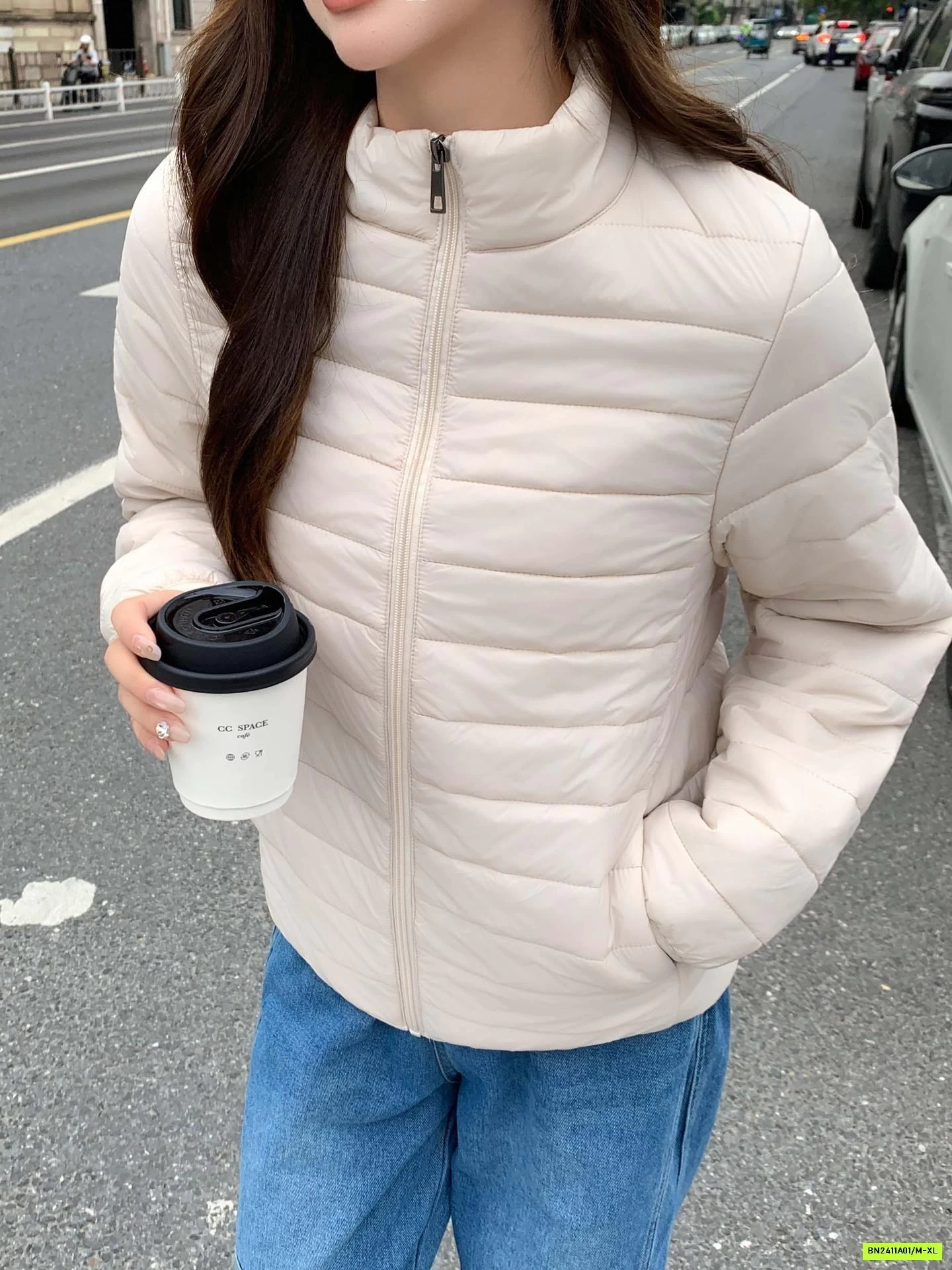 KHOÁC PHAO SIÊU NHẸ CỔ 5P