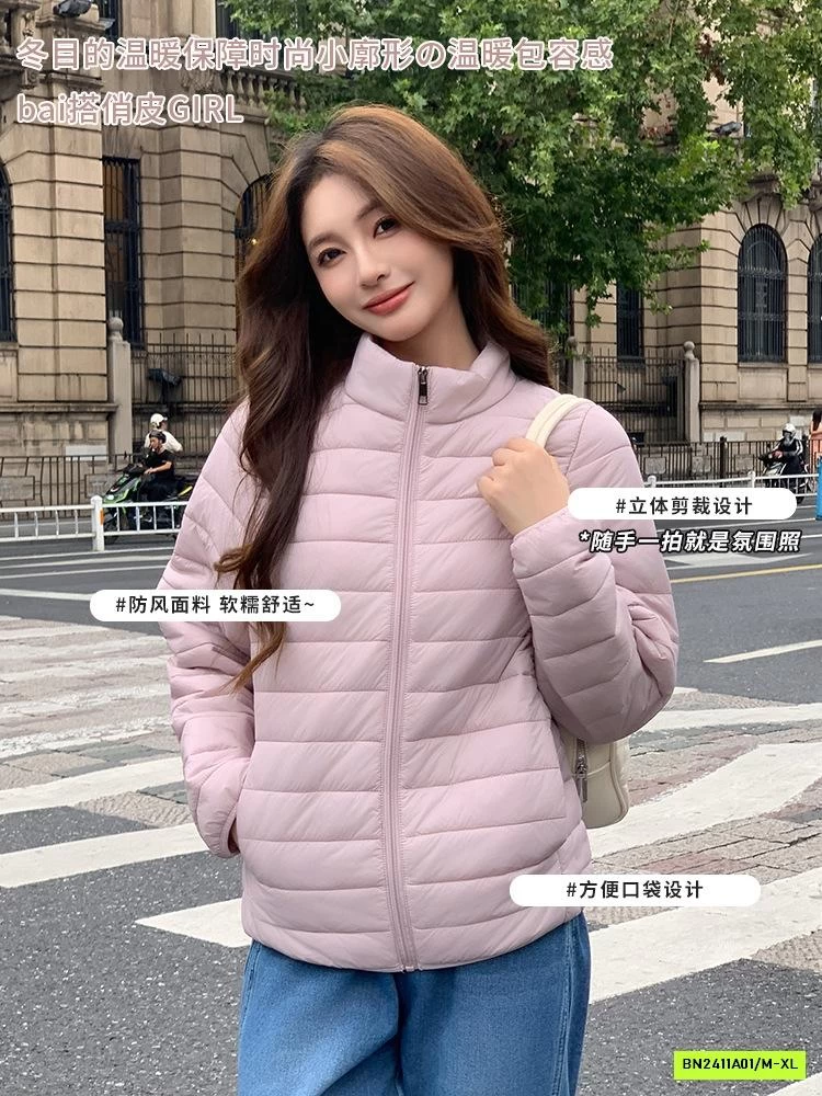 KHOÁC PHAO SIÊU NHẸ CỔ 5P