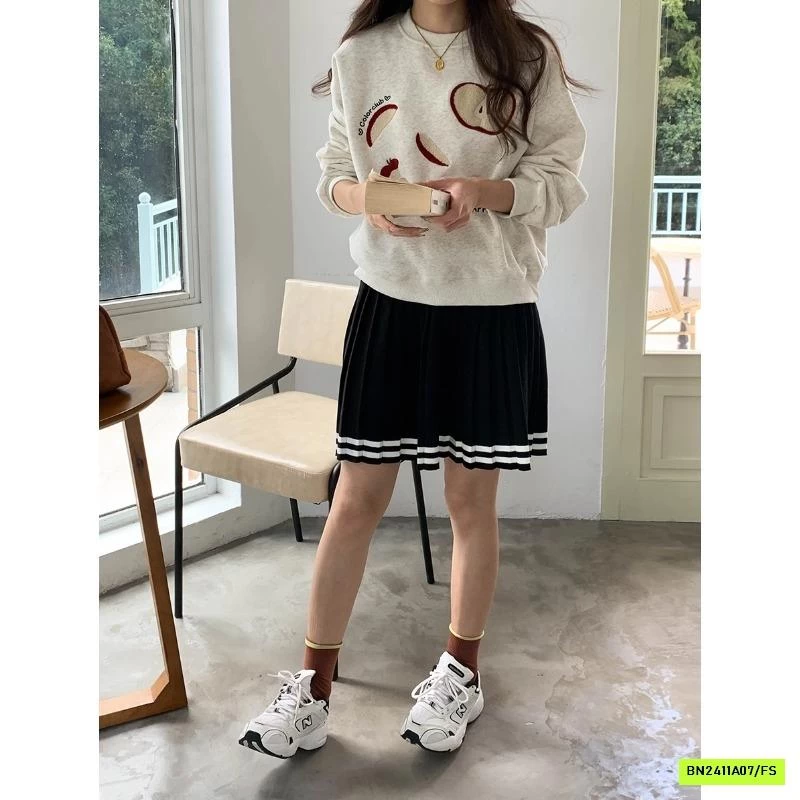 ÁO NỈ THÊU TÁO 3TH MORNING