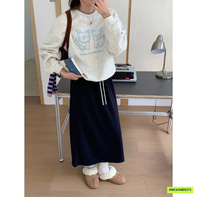 ÁO NỈ THÊU CÚN DỄ THƯƠNG