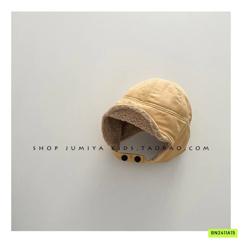 MŨ NHUNG LÓT LÔNG CỪU