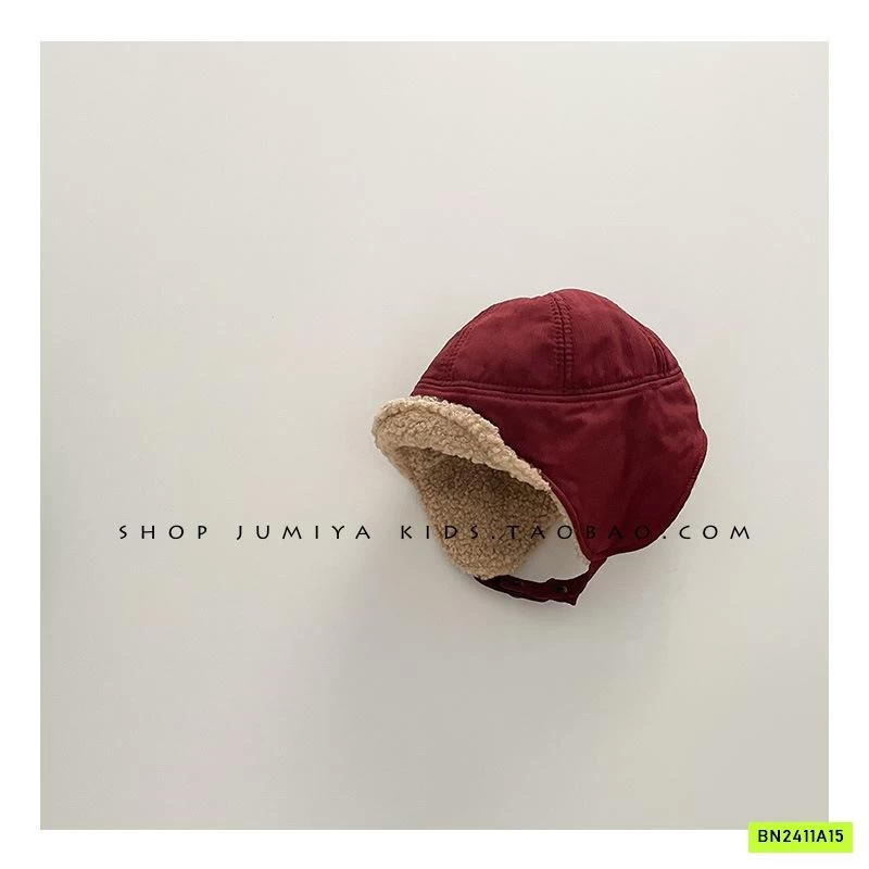 MŨ NHUNG LÓT LÔNG CỪU