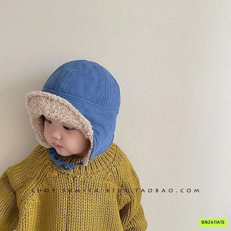 MŨ NHUNG LÓT LÔNG CỪU