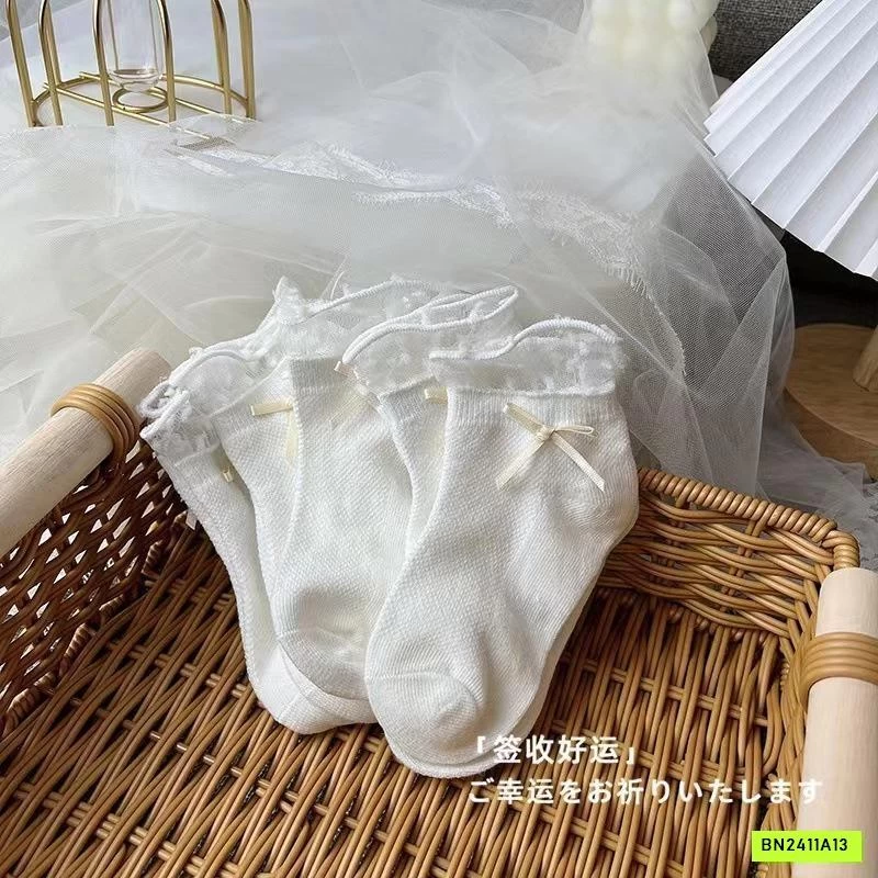 SET 5Đ TẤT PHỐI REN TIỂU THƯ