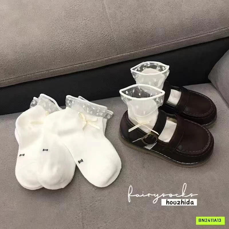 SET 5Đ TẤT PHỐI REN TIỂU THƯ