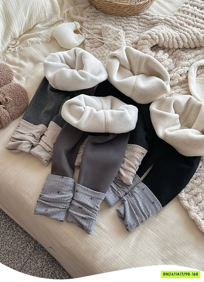 QUẦN LEGGING GIẢ TẤT LÓT NHUNG