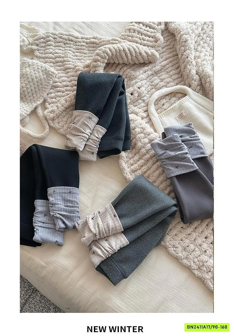 QUẦN LEGGING GIẢ TẤT LÓT NHUNG