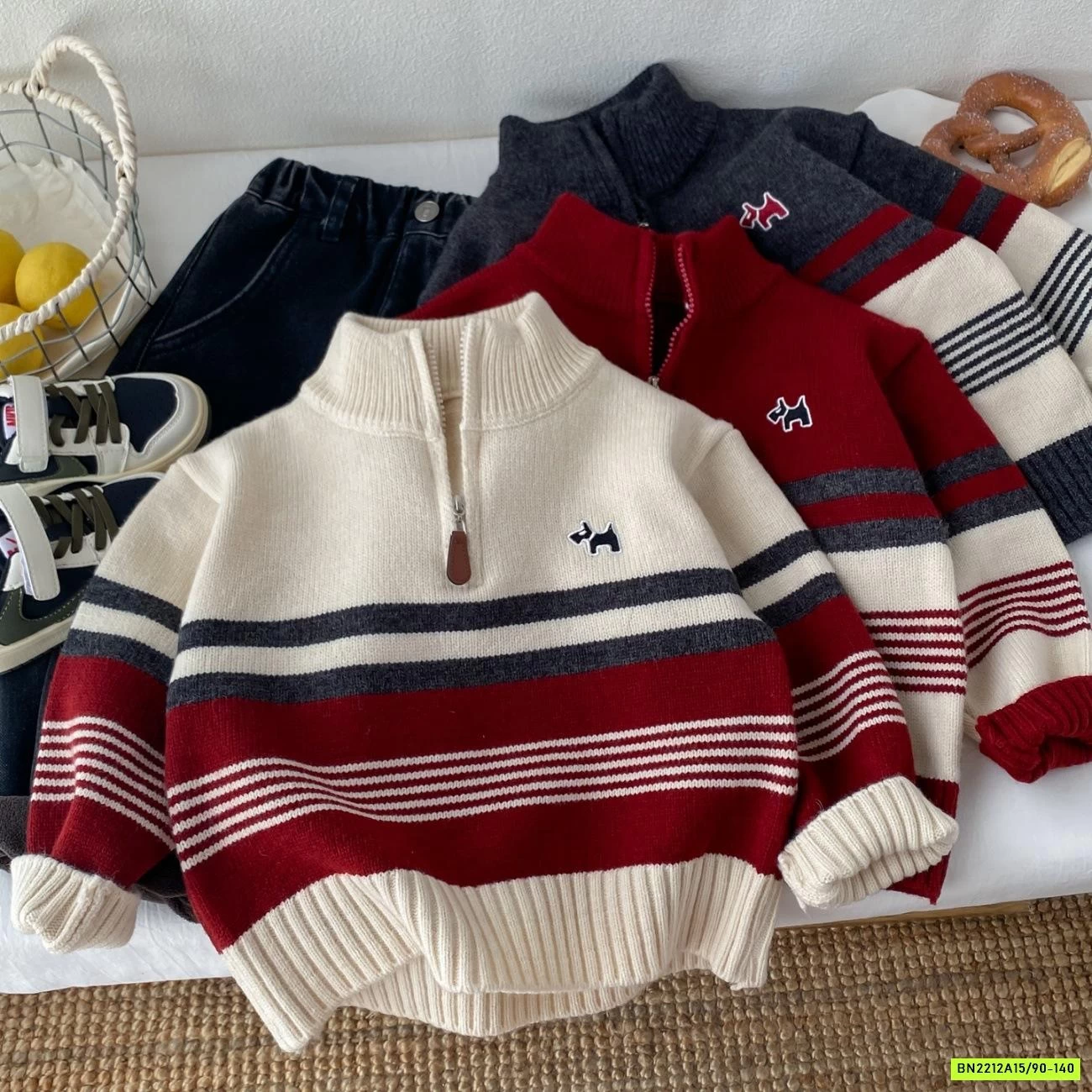 ÁO LEN THÊU THOM QCCC