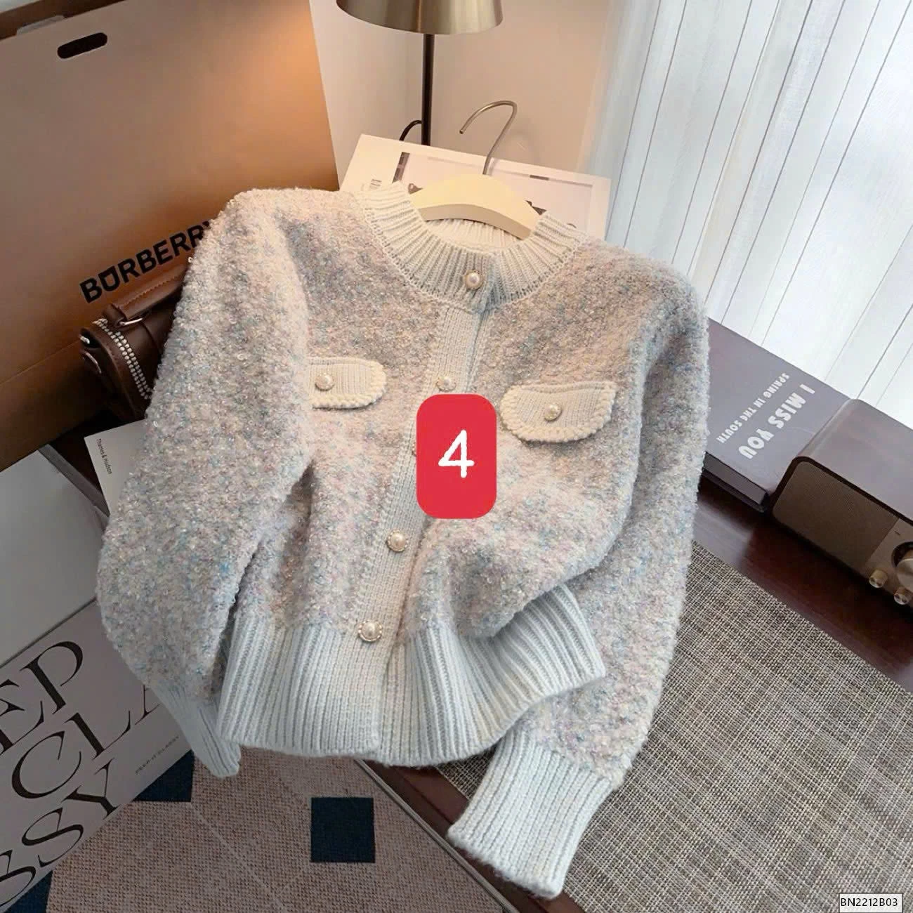 ÁO LEN NỮ ĐÍNH HẠT