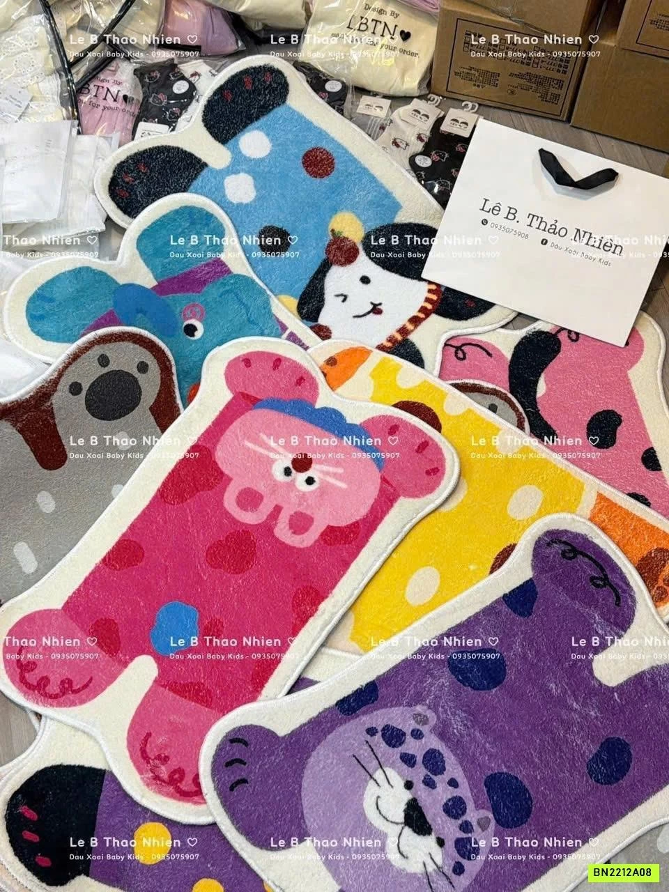 THẢM CHÂN KUTE GIẢ CASHME