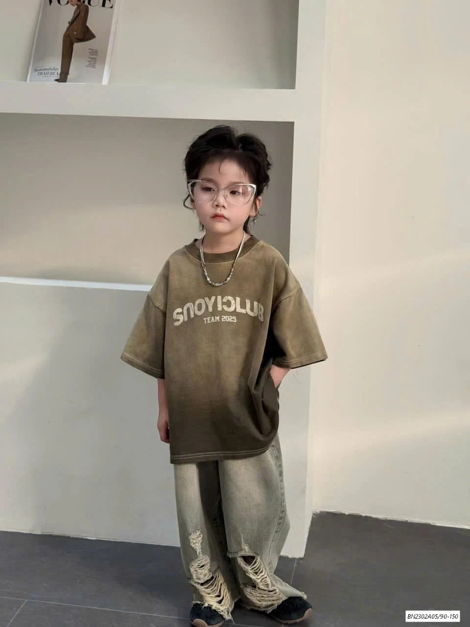 ÁO THUN LOANG IN CHỮ BT