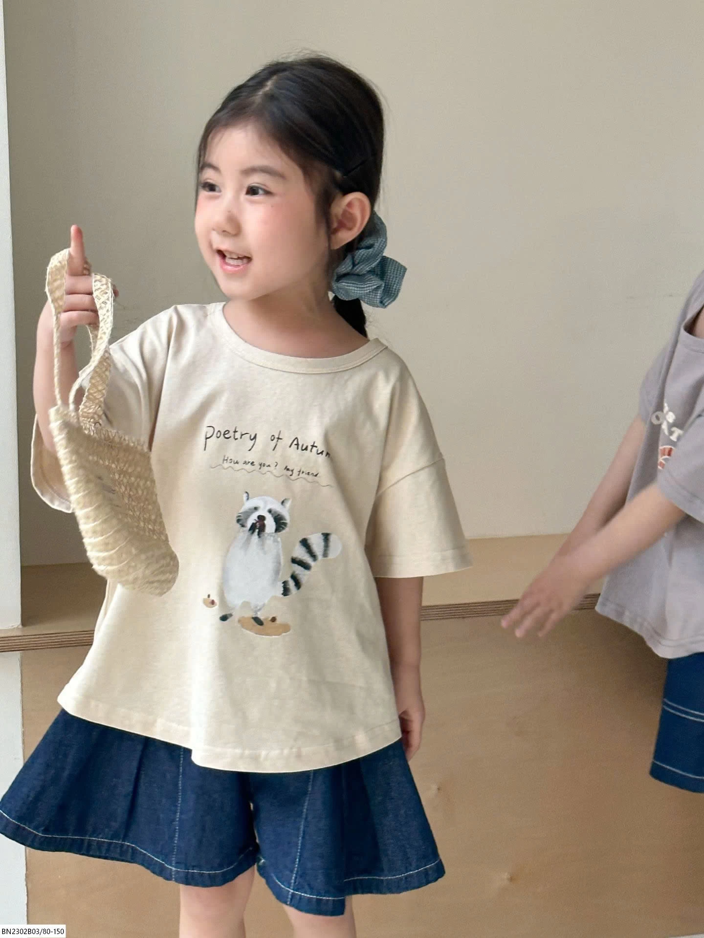 ÁO THUN HÈ HOẠT HÌNH BASIC