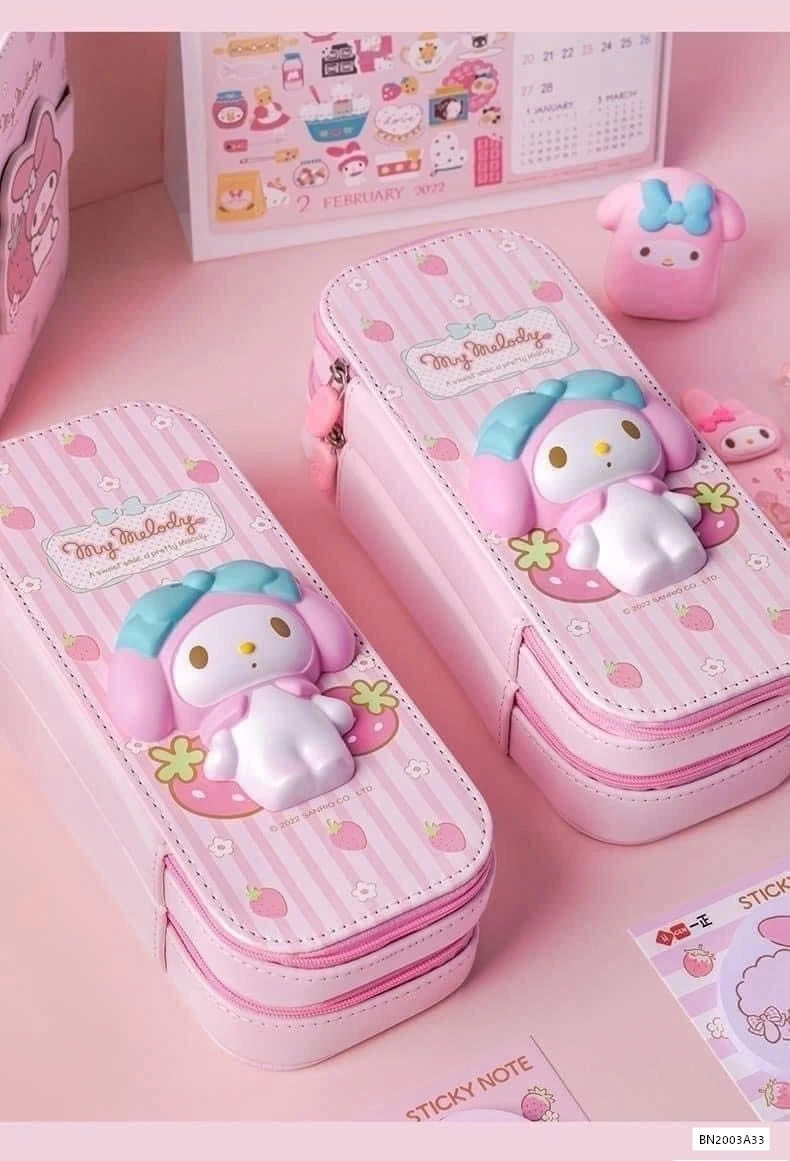 HỘP BÚT 3D 2 TẦNG