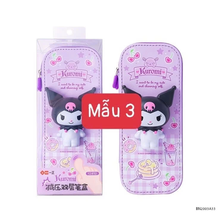 HỘP BÚT 3D 2 TẦNG