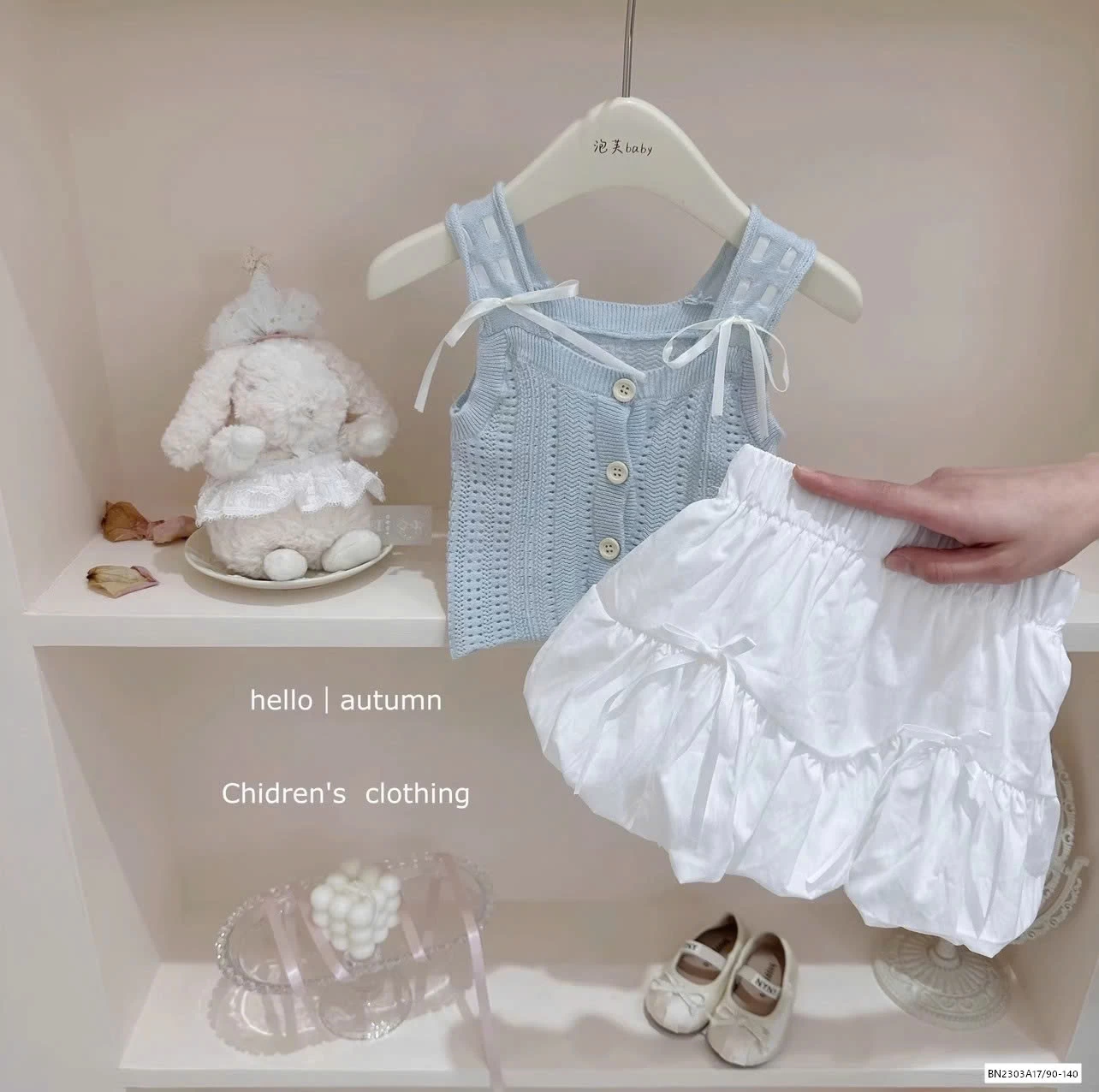 MONTOGHI 2 DÂY MIX QUẦN VÁY