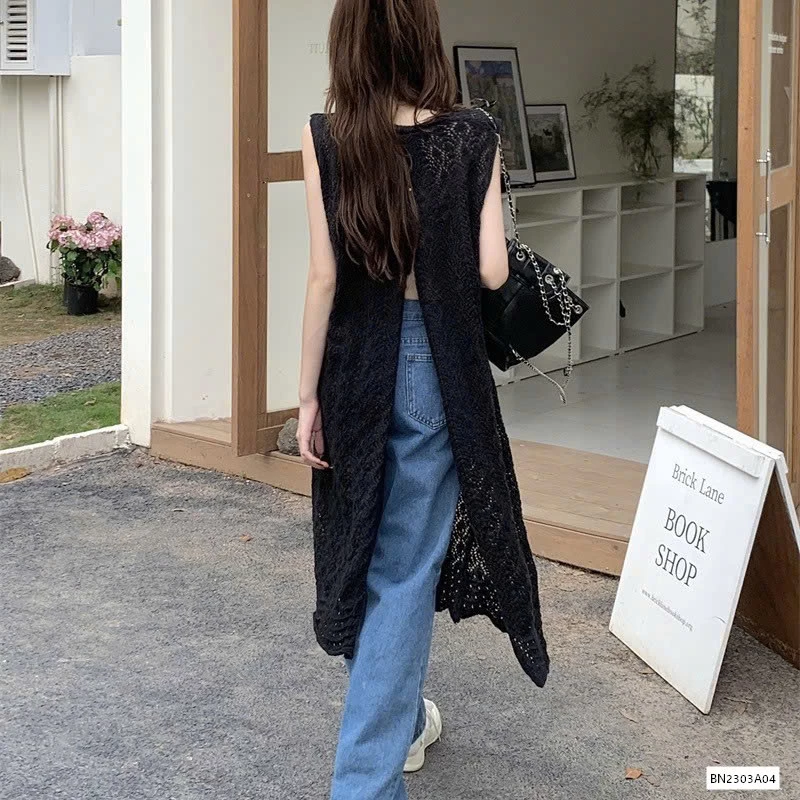 VÁY REN LƯỚI DÀI