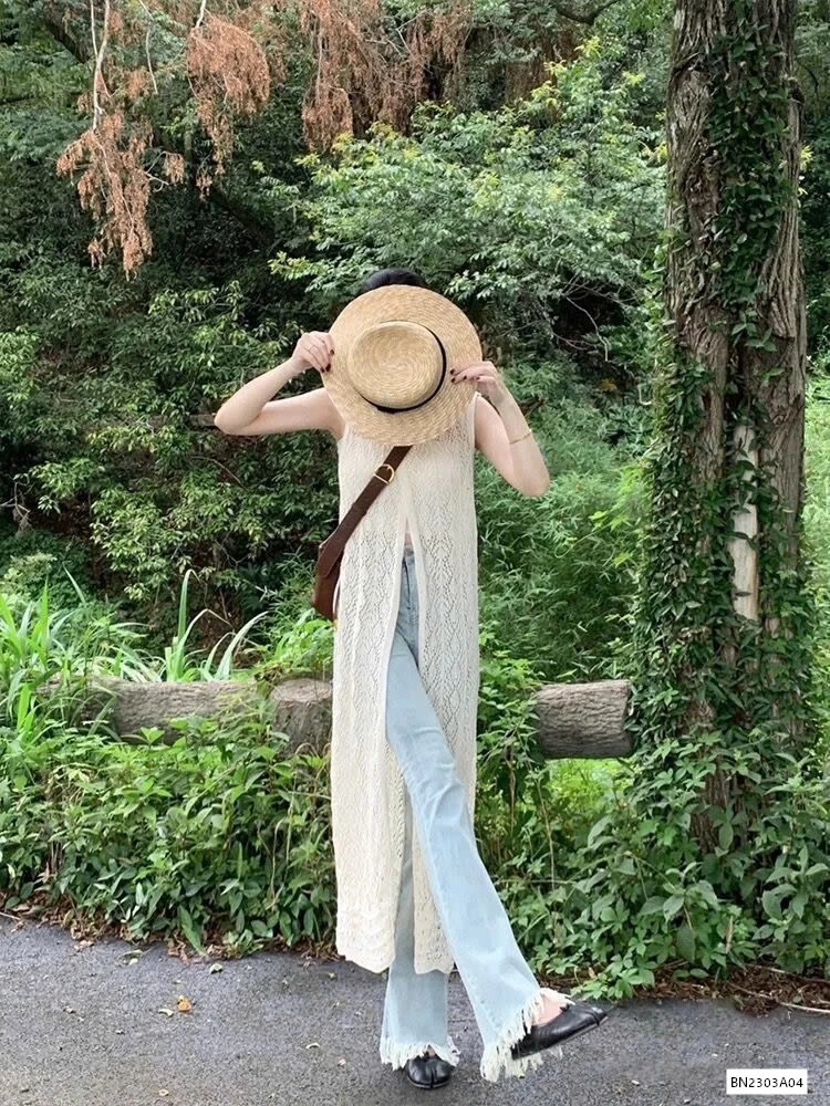 VÁY REN LƯỚI DÀI