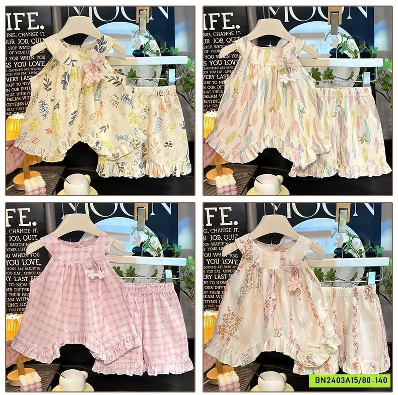 BỘ LANH CỔ YẾM HỌA TIẾT XINH XẮN