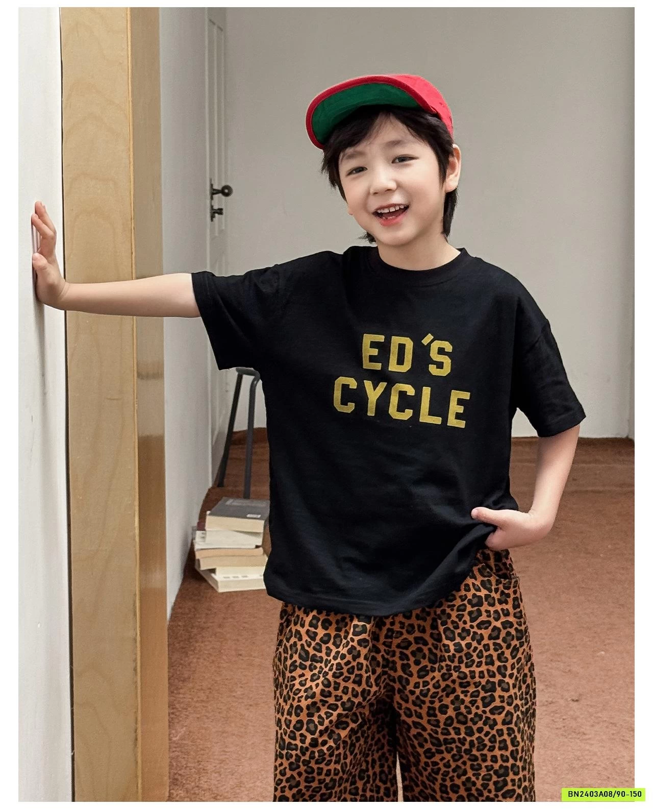 ÁO THUN XƯỚC IN CHỮ AOAOKIDS