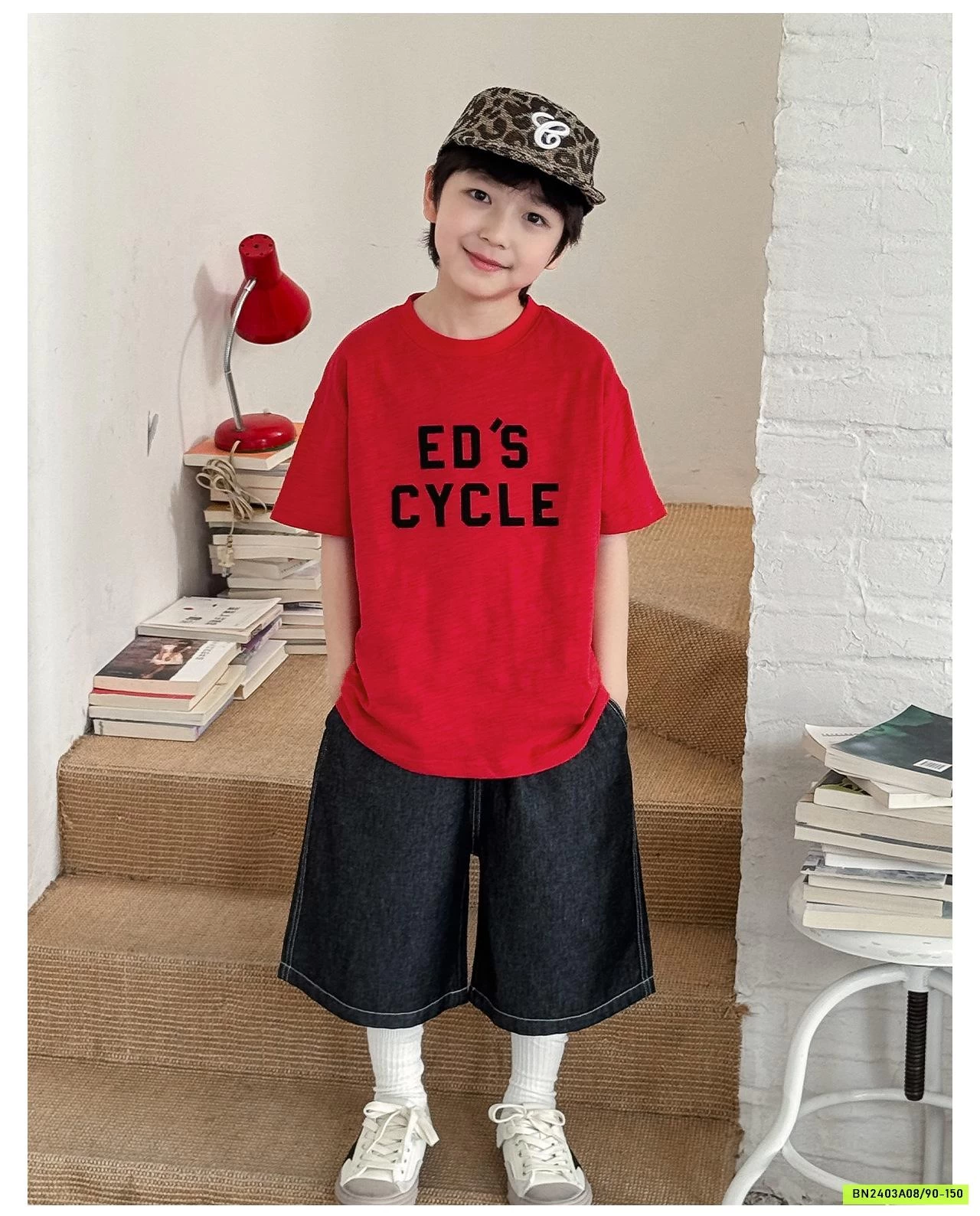 ÁO THUN XƯỚC IN CHỮ AOAOKIDS