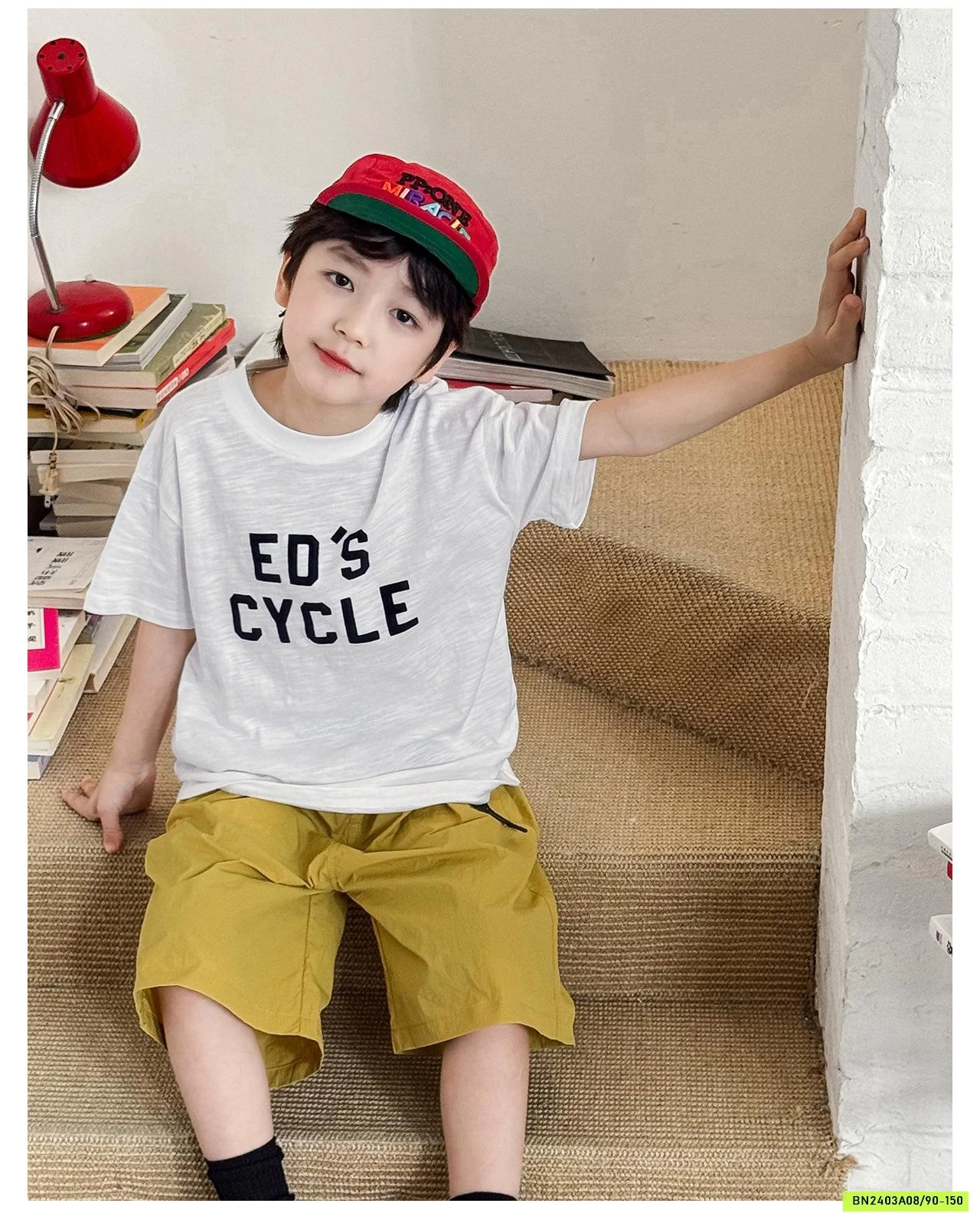 ÁO THUN XƯỚC IN CHỮ AOAOKIDS