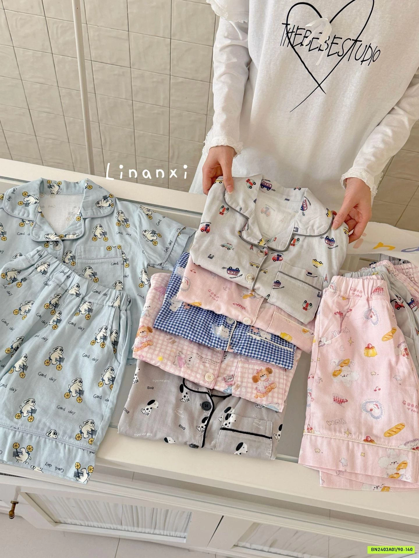 PIZAMA THÔ ĐŨI DỄ THƯƠNG LINANXI