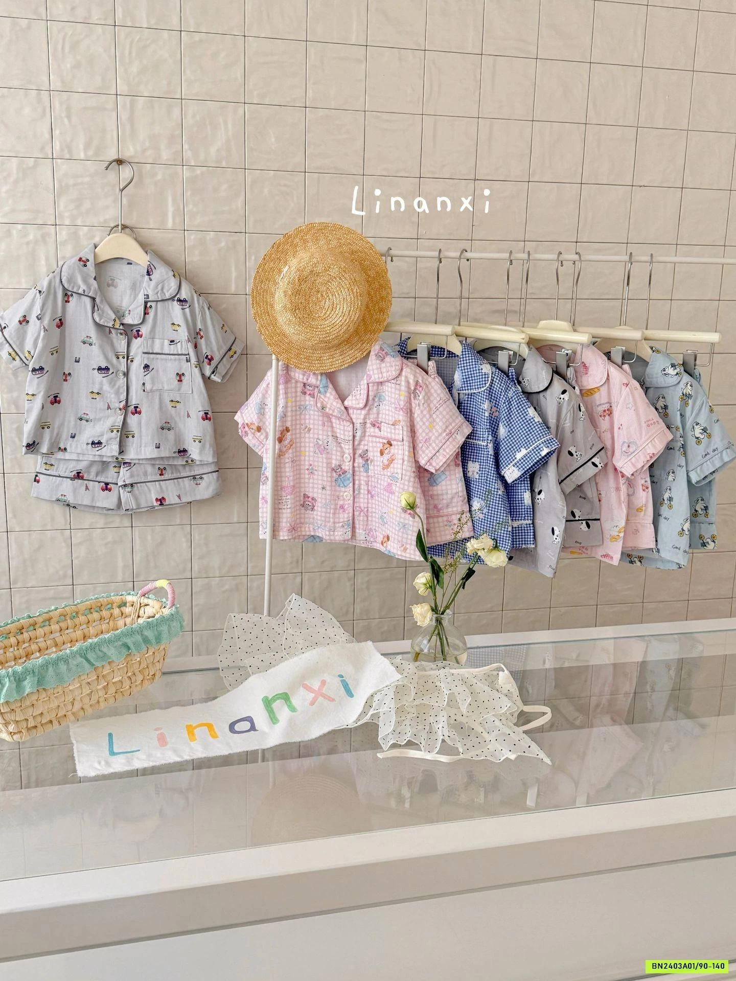 PIZAMA THÔ ĐŨI DỄ THƯƠNG LINANXI