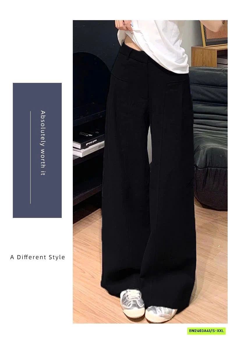 QUẦN ĐŨI SUÔNG ỐNG RỘNG CHO NỮ