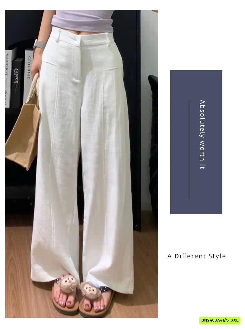 QUẦN ĐŨI SUÔNG ỐNG RỘNG CHO NỮ