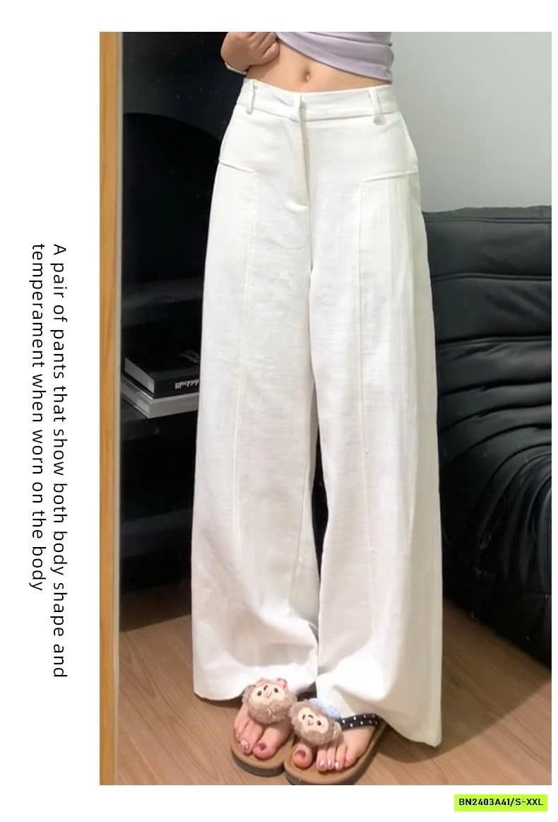 QUẦN ĐŨI SUÔNG ỐNG RỘNG CHO NỮ