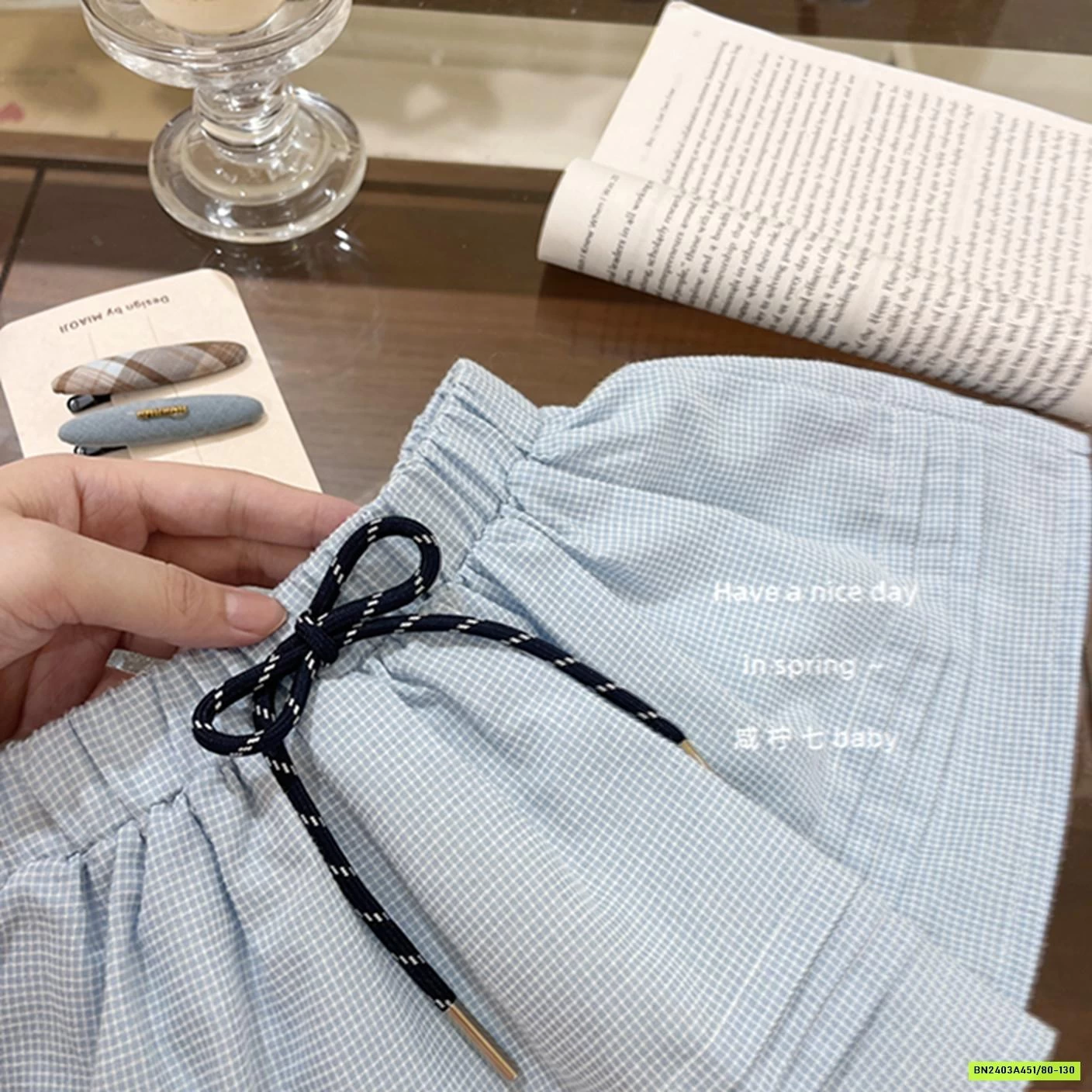 SÉT POLO MONTOGHI MIX QUẦN VÁY XANH TBABY