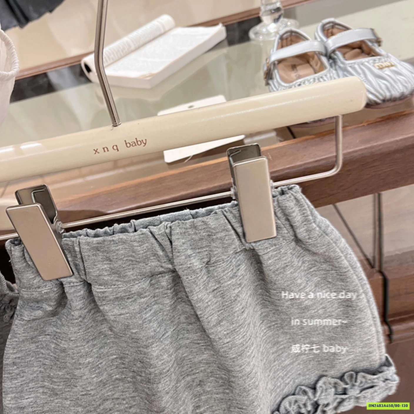 SÉT VÁY XÁM VIỀN BÈO TBABY