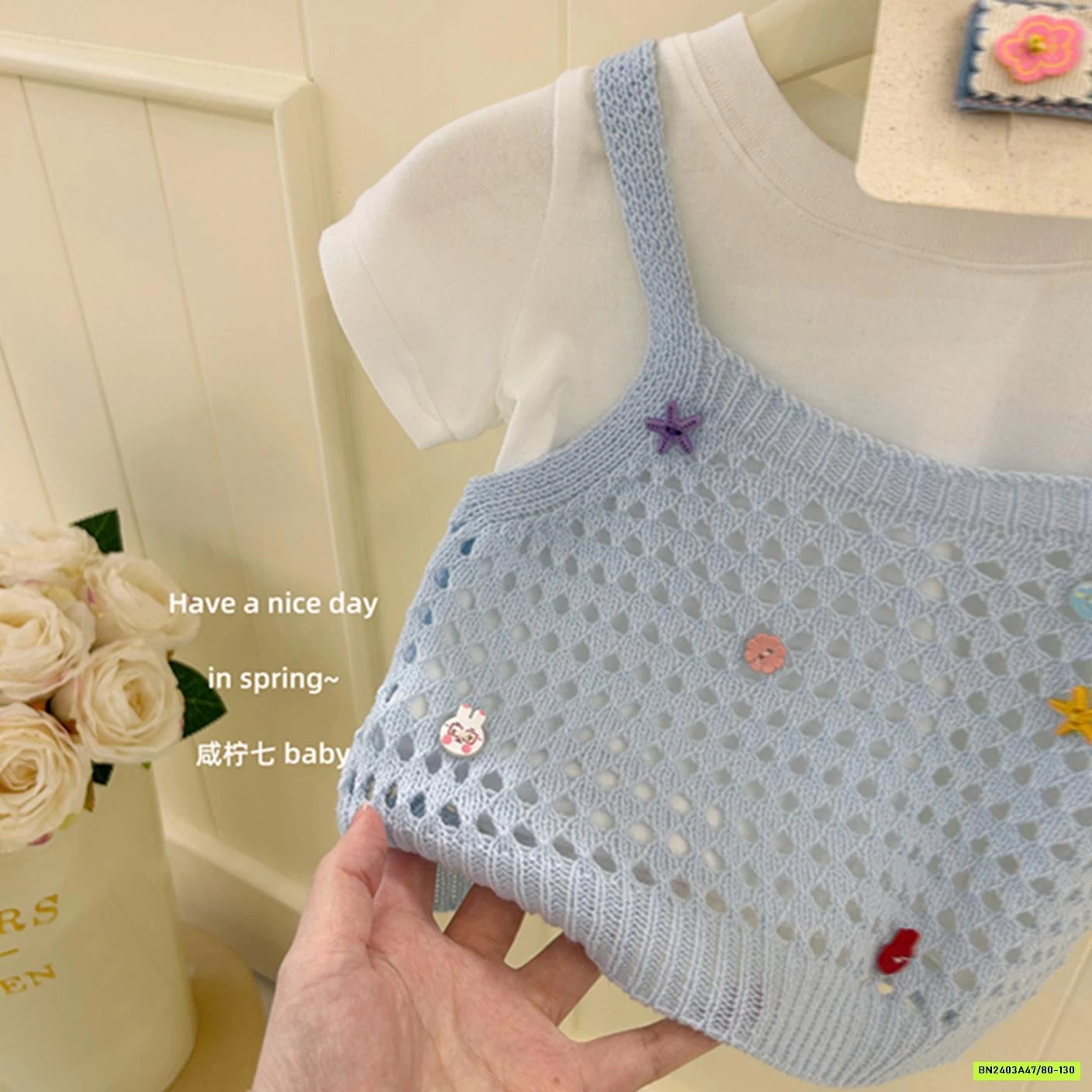 SÉT VÁY TUTU XANH 3 CHI TIẾT TBABY