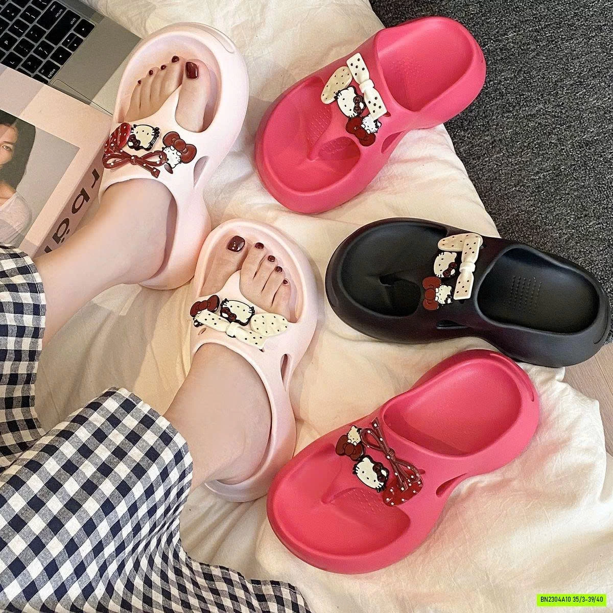 TÔNG EVA KITTY ĐẾ SÓNG